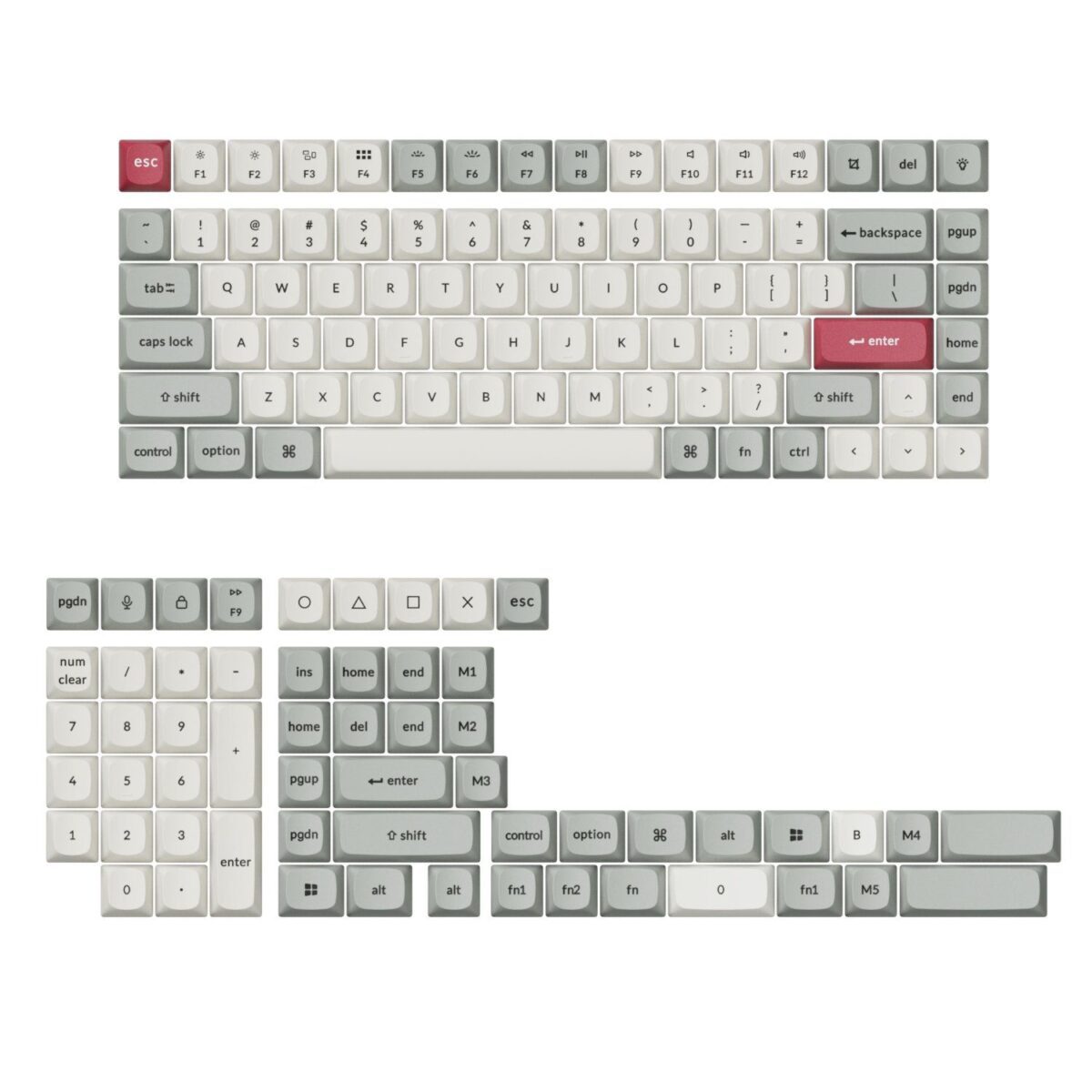 Mnm Box Deals | Keychron Double-Shot Pbt Osa Keycap Set - Retro Keychron Double-Shot PBT OSA Keycap Set - Retro