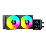 MnM Box Deals | PCBuilder BLIZZARD FROST 240mm AIO ARGB Liquid CPU Cooler - Black