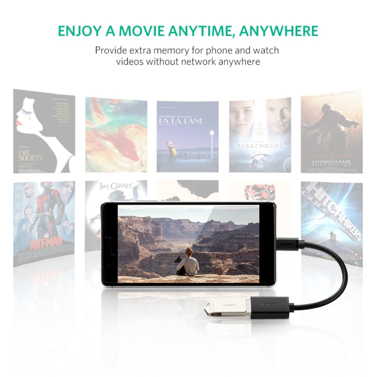 Mnm Box Deals | Ugreen Type-C To Usb-A Adapter (Male To Female, 15Cm)– Black UGREEN Type-C to USB-A Adapter (Male to Female, 15cm)– Black - Image 6