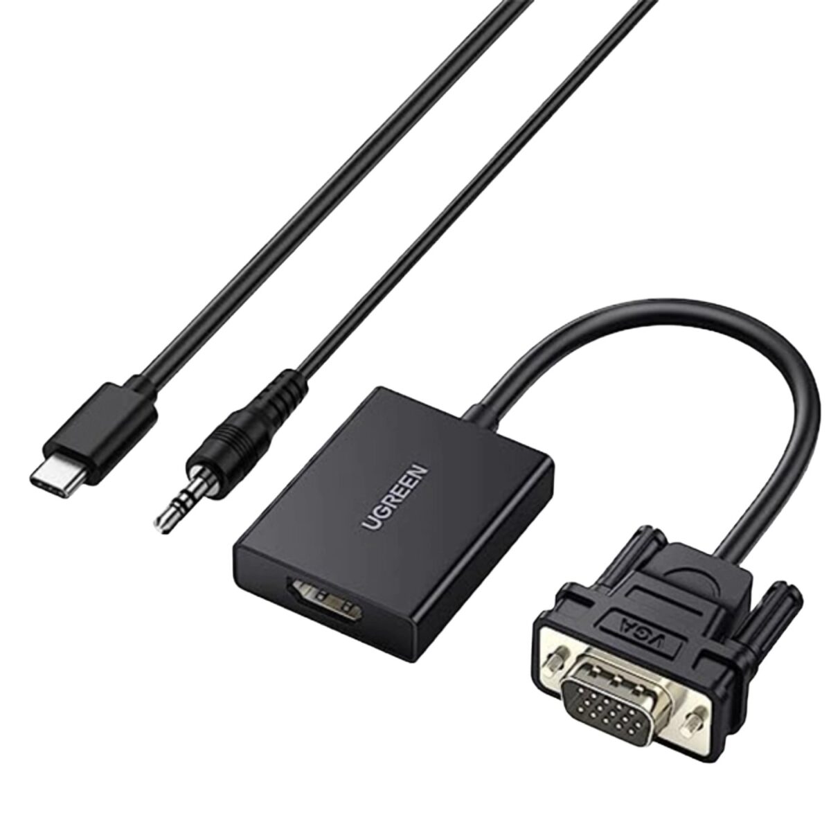 Mnm Box Deals | Ugreen Vga To Hdmi Converter | Male To Female | 1080P Full Hd – Black UGREEN VGA to HDMI Converter | Male to Female | 1080P Full HD – Black - Image 2