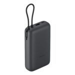 MnM Box Deals | Xiaomi Power Bank 20000mAh (Integrated Cable) - Dark Grey
