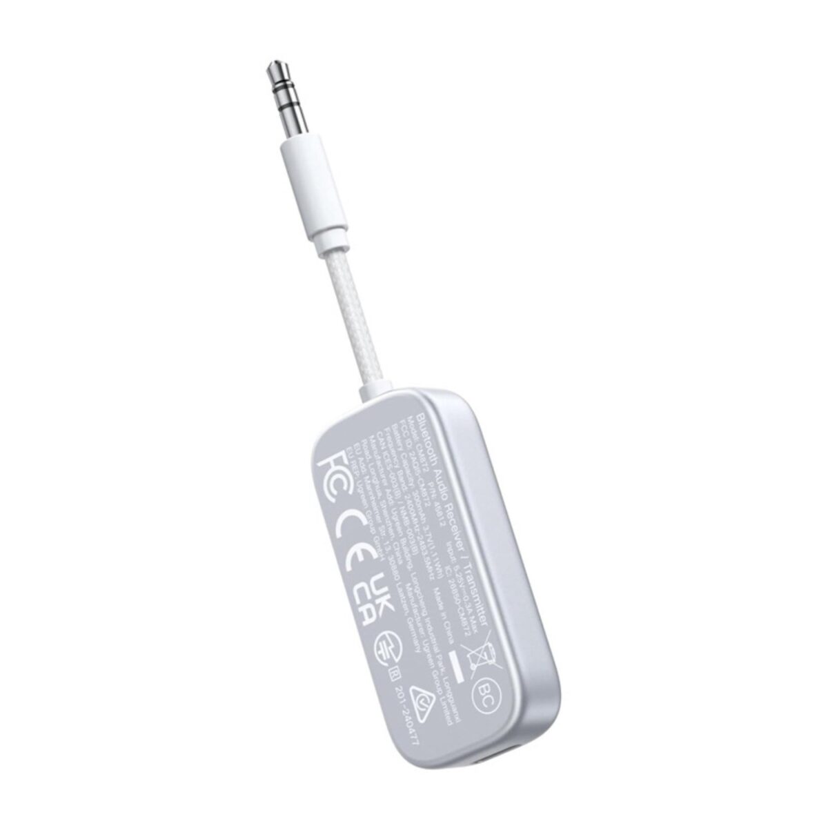 Mnm Box Deals | Ugreen 3.5Mm Bluetooth 5.4 Audio Receiver/Transmitter - White UGREEN 3.5mm Bluetooth 5.4 Audio Receiver/Transmitter - White - Image 3