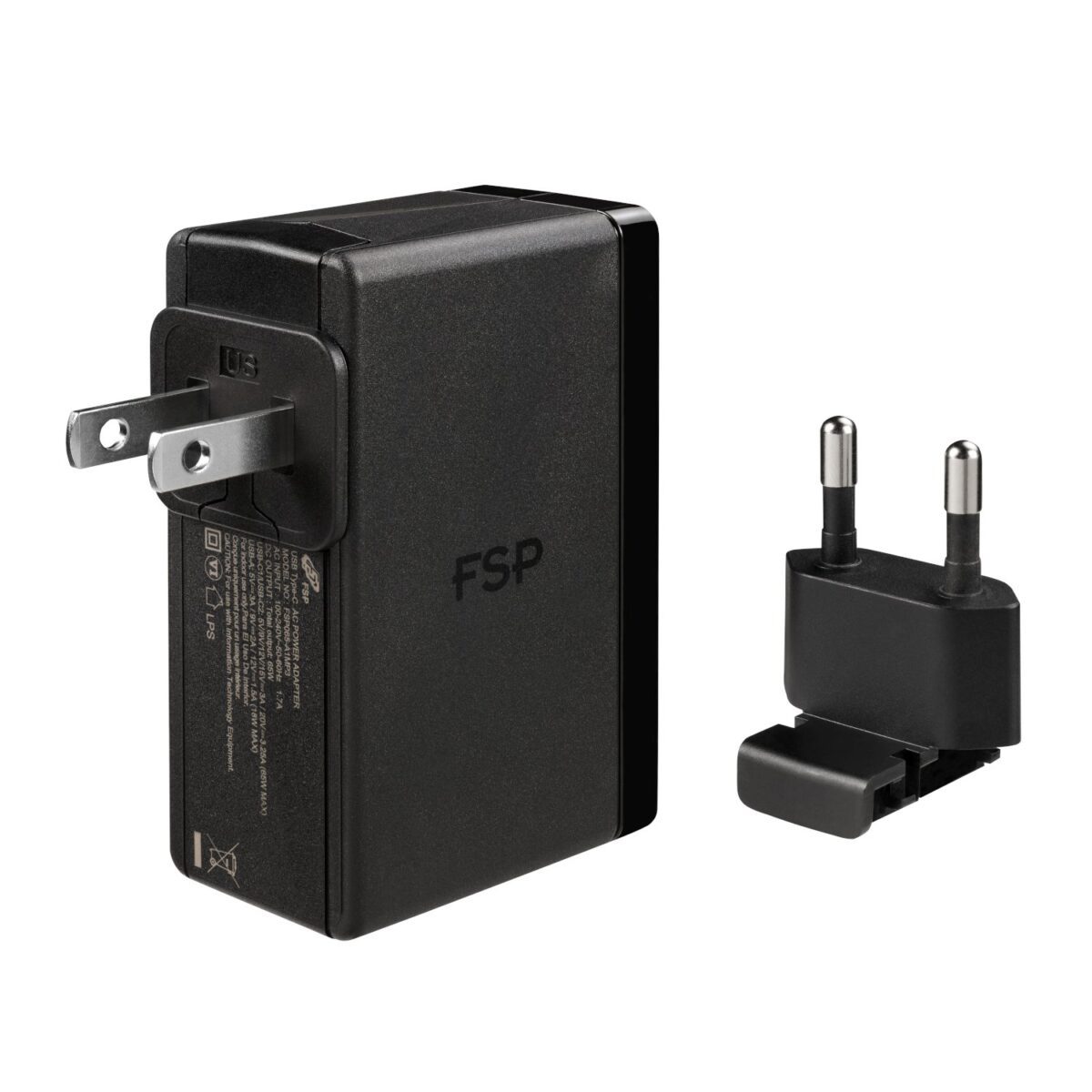 Mnm Box Deals | Fsp 65W Pd 2-Prong Usb Type-C Power Adapter FSP 65W PD 2-Prong USB Type-C Power Adapter - Image 4