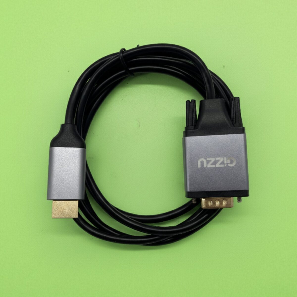 Mnm Box Deals | Gizzu Full Hd Hdmi To Vga Cable (1.8M) - Black Gizzu Full HD HDMI to VGA Cable (1.8m) - Black - Image 3