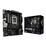 MnM Box Deals | ASRock H810M-H Intel LGA1851 Micro ATX Motherboard - Black