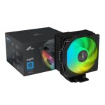 MnM Box Deals | FSP NP5-BA 120mm PWM ARGB CPU Air Cooler – Black