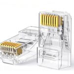 Mnm Box Deals | Ugreen Cat6 Rj45 Modular Plugs (50 Pcs)–Transparent With Gold Contacts MnM Box Deals | UGREEN Cat6 RJ45 Modular Plugs (50 Pcs)–Transparent with Gold Contacts