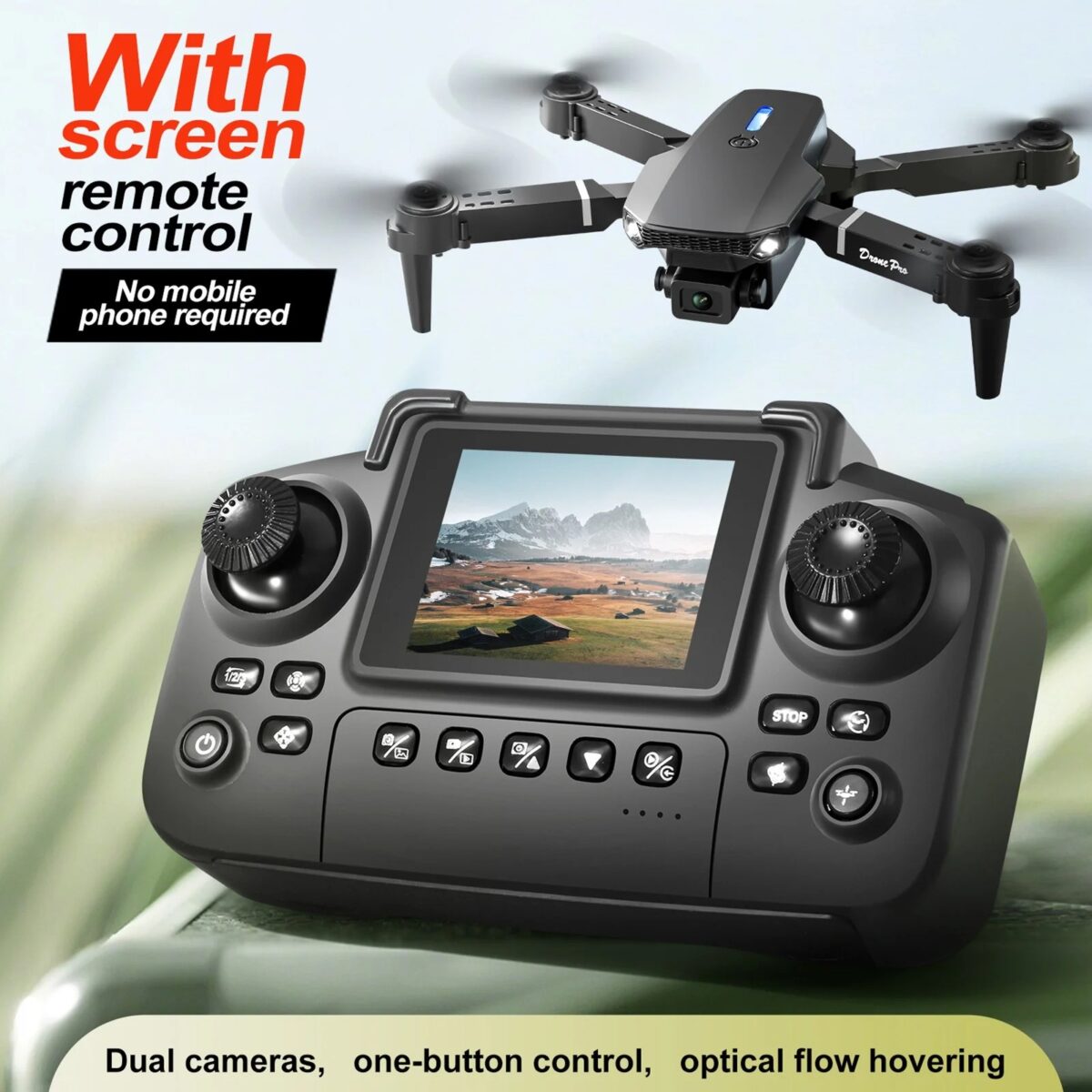 Mnm Box Deals | Ultra Screen 4 Channel Foldable R/C Drone Ultra Screen 4 Channel Foldable R/C Drone - Image 8