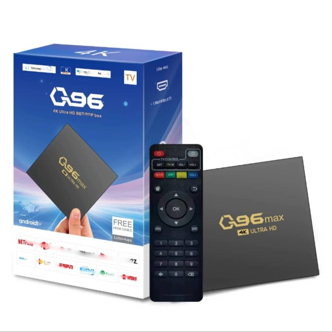 Q96 MAX  4K Ultra HD Android TV Box