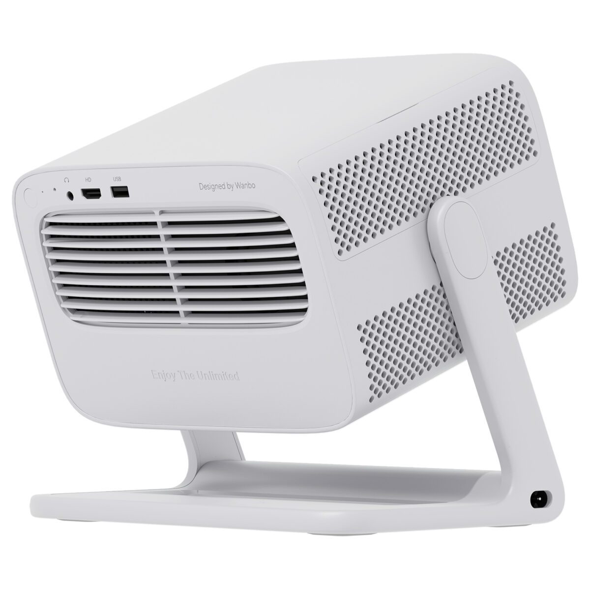 Mnm Box Deals | Wanbo Vali 1 – 1080P 900Ansi Android 11 Smart Home Theatre Projector – White Wanbo VALI 1 – 1080P 900ANSI Android 11 Smart Home Theatre Projector – White - Image 4