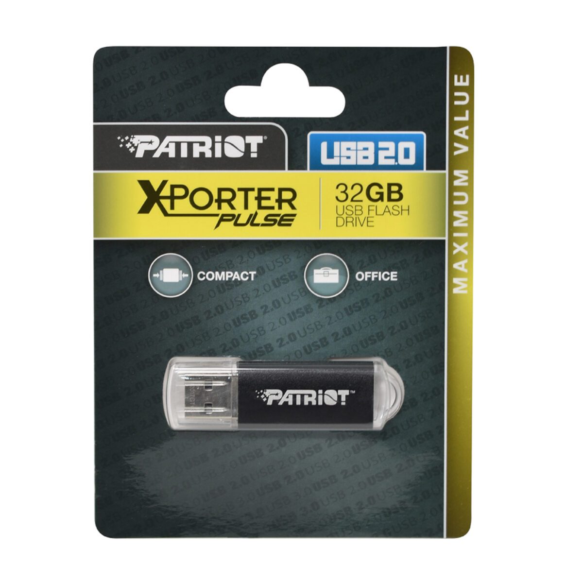 Mnm Box Deals | Patriot Xporter 32Gb Usb2.0 Flash Drive - Black Patriot Xporter 32GB USB2.0 Flash Drive - Black - Image 3