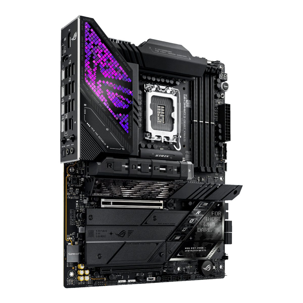 Mnm Box Deals | Asus Rog Strix Z890-E Gaming Wifi Intel Lga1851 Atx Gaming Motherboard Asus ROG Strix Z890-E Gaming WIFI Intel LGA1851 ATX Gaming Motherboard - Image 3