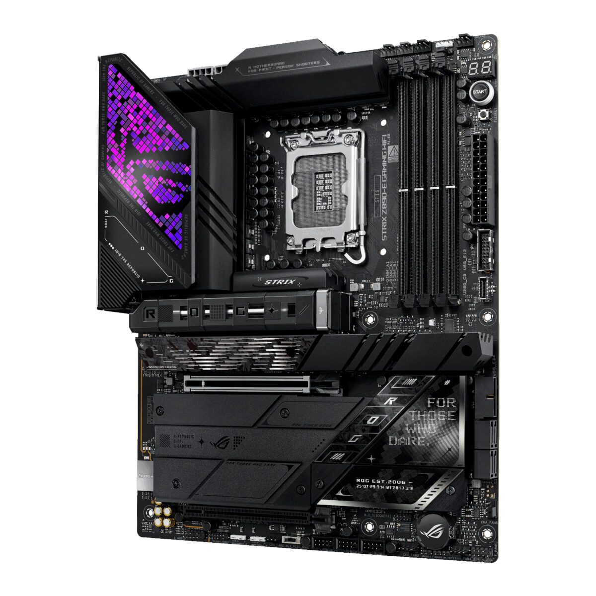 Mnm Box Deals | Asus Rog Strix Z890-E Gaming Wifi Intel Lga1851 Atx Gaming Motherboard Asus ROG Strix Z890-E Gaming WIFI Intel LGA1851 ATX Gaming Motherboard - Image 4