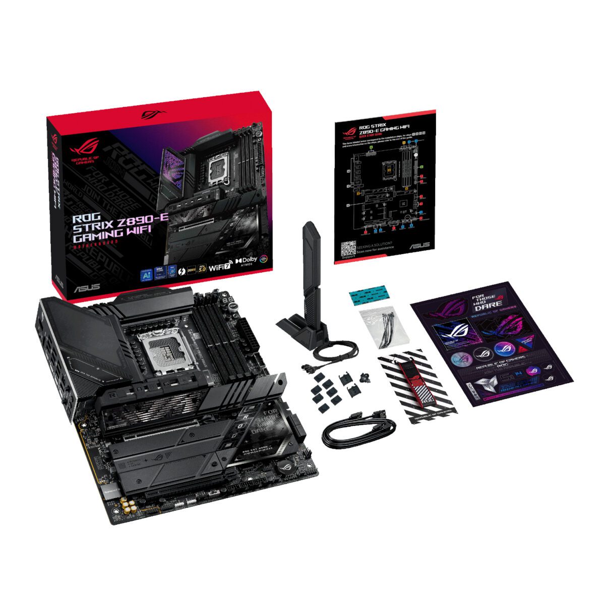 Mnm Box Deals | Asus Rog Strix Z890-E Gaming Wifi Intel Lga1851 Atx Gaming Motherboard Asus ROG Strix Z890-E Gaming WIFI Intel LGA1851 ATX Gaming Motherboard - Image 6