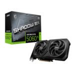 MnM Box Deals | MSI GeForce RTX 5060 Ti SHADOW 2X OC PLUS GDDR7 16GB Graphics Card