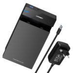 Mnm Box Deals | Ugreen 3.5&Quot; Sata Hard Drive Usb 3.0 Enclosure 5Gbps – Black MnM Box Deals | UGREEN 3.5" SATA Hard Drive USB 3.0 Enclosure 5Gbps – Black