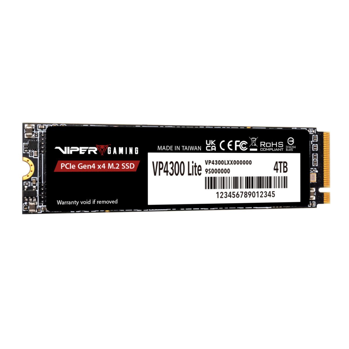 Mnm Box Deals | Patriot Vp4300 Lite 4Tb M.2 Pcie Gen 4 X4 Nvme Ssd Patriot VP4300 Lite 4TB M.2 PCIe Gen 4 x4 NVMe SSD - Image 2