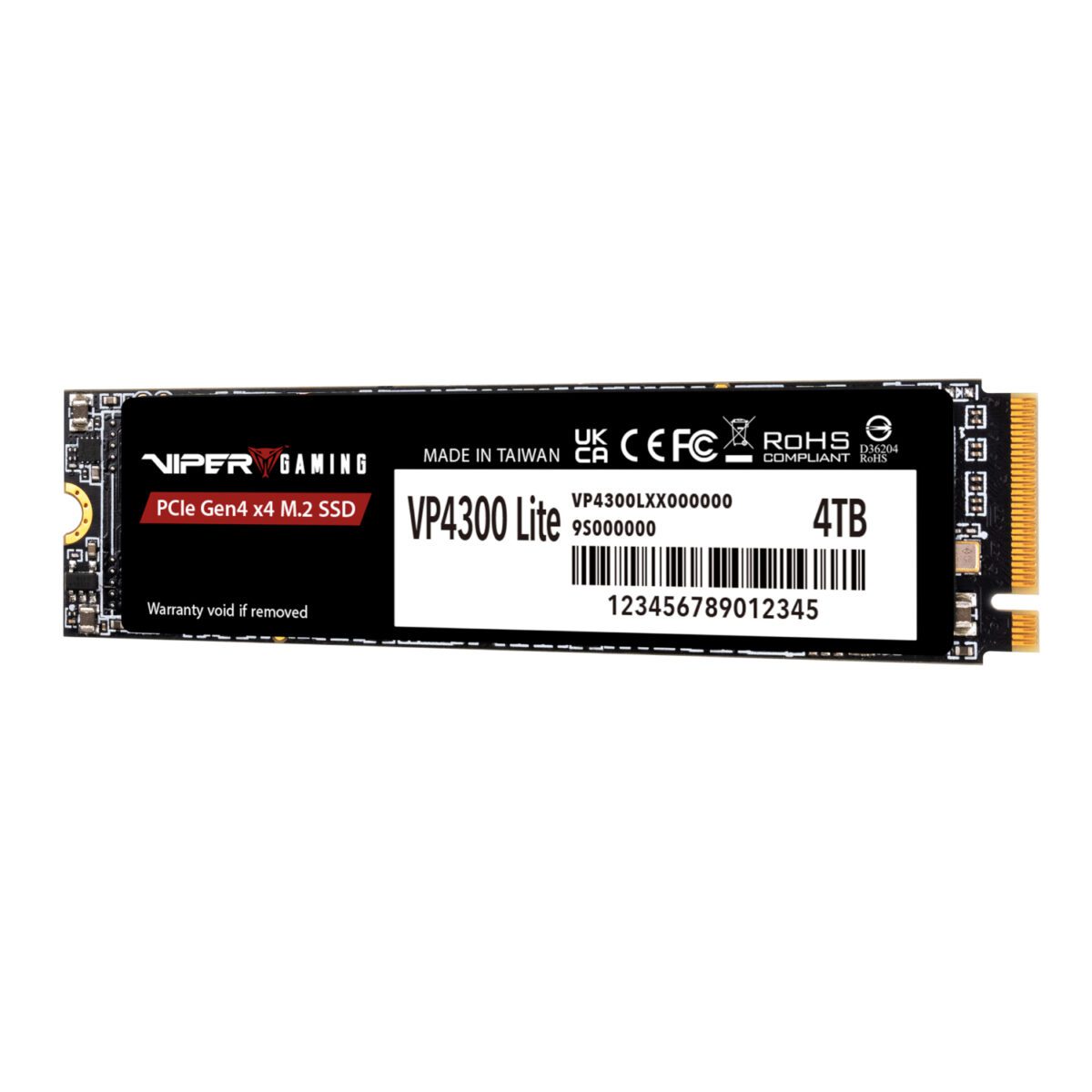 Mnm Box Deals | Patriot Vp4300 Lite 4Tb M.2 Pcie Gen 4 X4 Nvme Ssd Patriot VP4300 Lite 4TB M.2 PCIe Gen 4 x4 NVMe SSD - Image 3