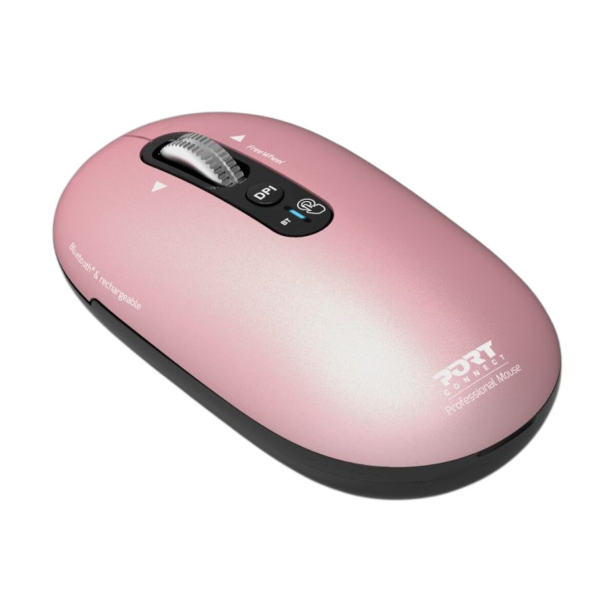 Mnm Box Deals | Port Connect Pure Mac Rechargeable Wireless And Bluetooth Mouse - Copper Rose Port Connect PURE MAC Rechargeable Wireless and Bluetooth Mouse - Copper Rose - Image 2