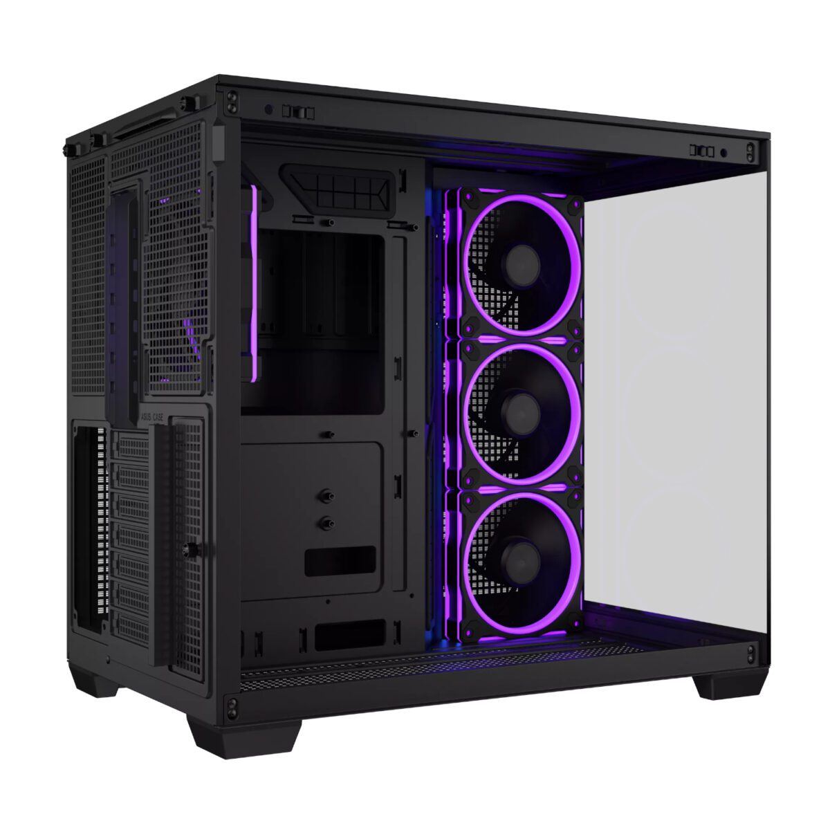 Mnm Box Deals | Asus A32 Plus Argb Atx Gaming Chassis – Black Asus A32 PLUS ARGB ATX Gaming Chassis – Black - Image 5