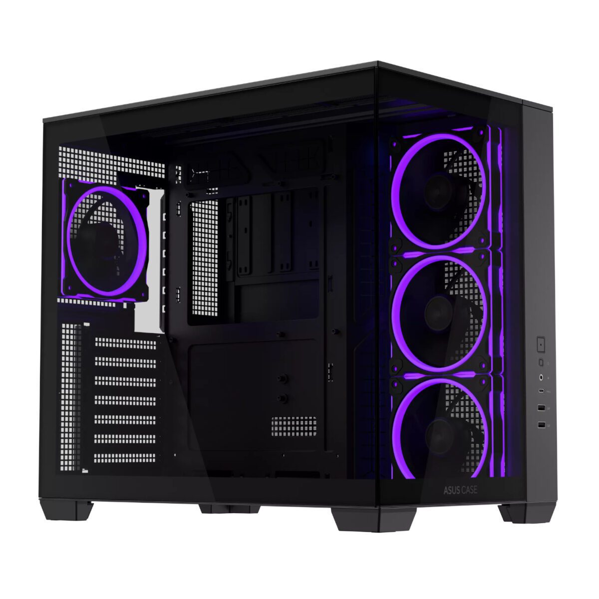 Mnm Box Deals | Asus A32 Plus Argb Atx Gaming Chassis – Black Asus A32 PLUS ARGB ATX Gaming Chassis – Black - Image 6