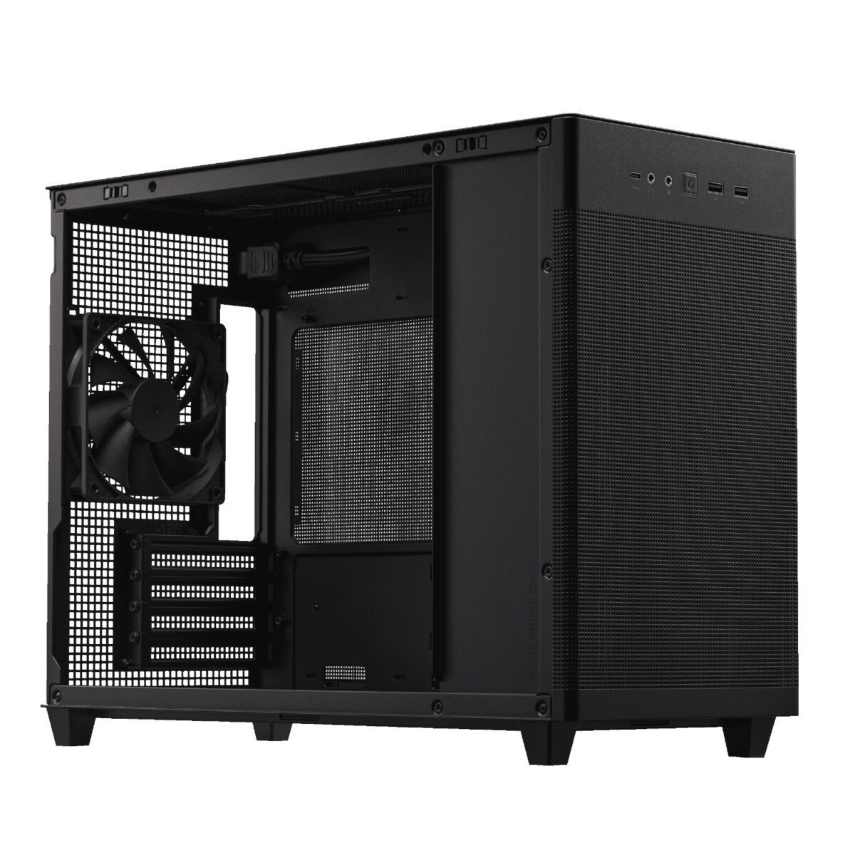 Mnm Box Deals | Asus Prime Ap201 Mesh Microatx Chassis - Black Asus Prime AP201 Mesh MicroATX Chassis - Black - Image 4