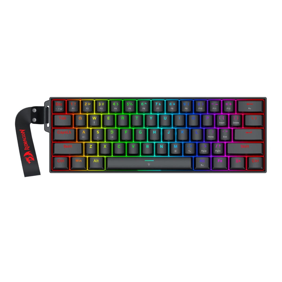 Mnm Box Deals | Redragon Fizz Magnetic Plus 60% Rgb Gaming Keyboard - Black Redragon FIZZ Magnetic Plus 60% RGB Gaming Keyboard - Black