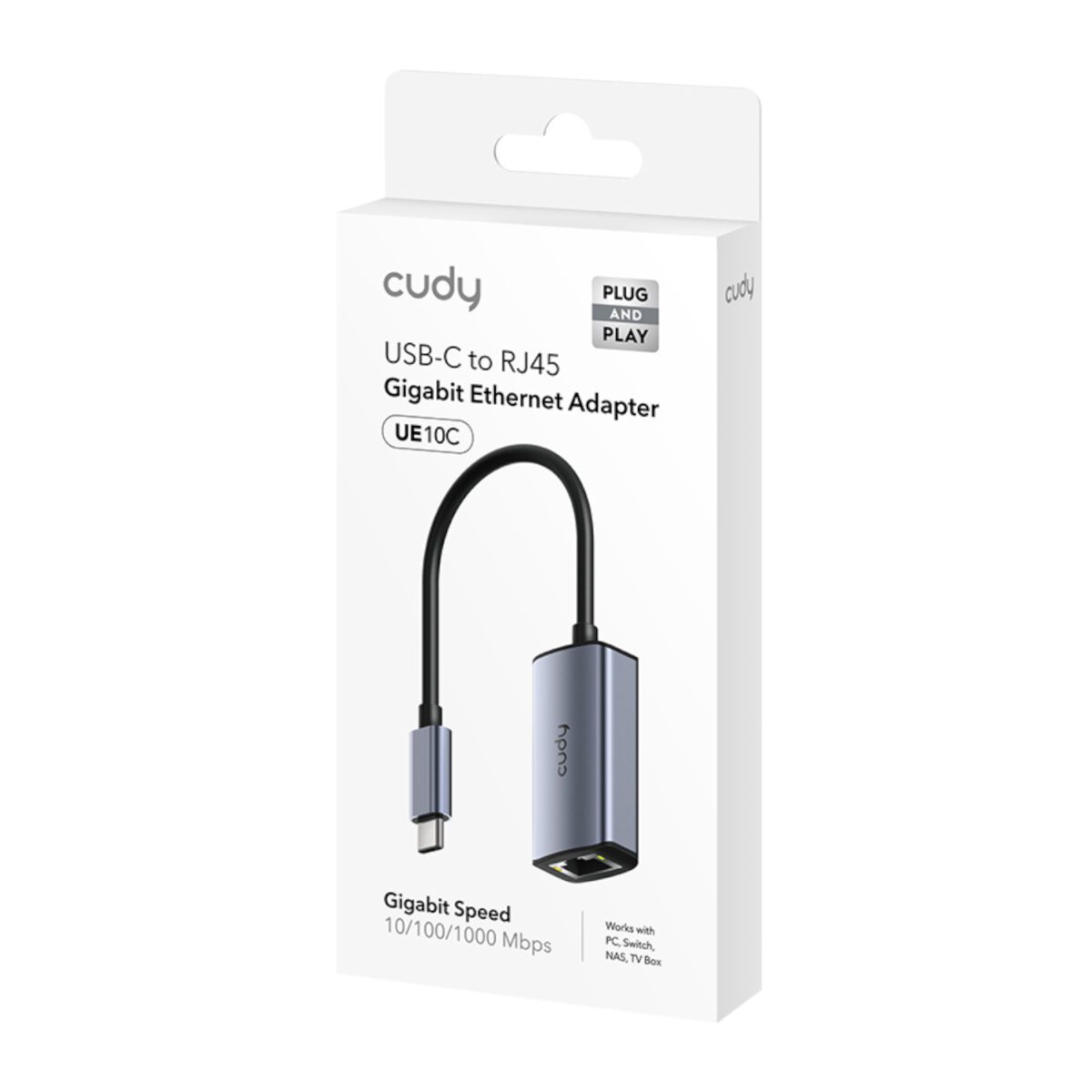 Mnm Box Deals | Cudy Ue10C Usb Type-C To Gigabit Ethernet Adapter Cudy UE10C USB Type-C to Gigabit Ethernet Adapter - Image 2
