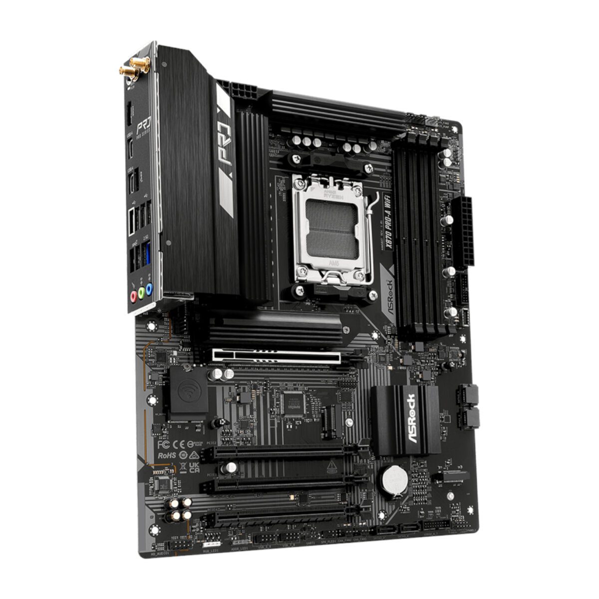 Mnm Box Deals | Asrock X870 A-Pro Wifi Amd Am5 Atx Gaming Motherboard ASRock X870 A-Pro WiFi AMD AM5 ATX Gaming Motherboard - Image 3