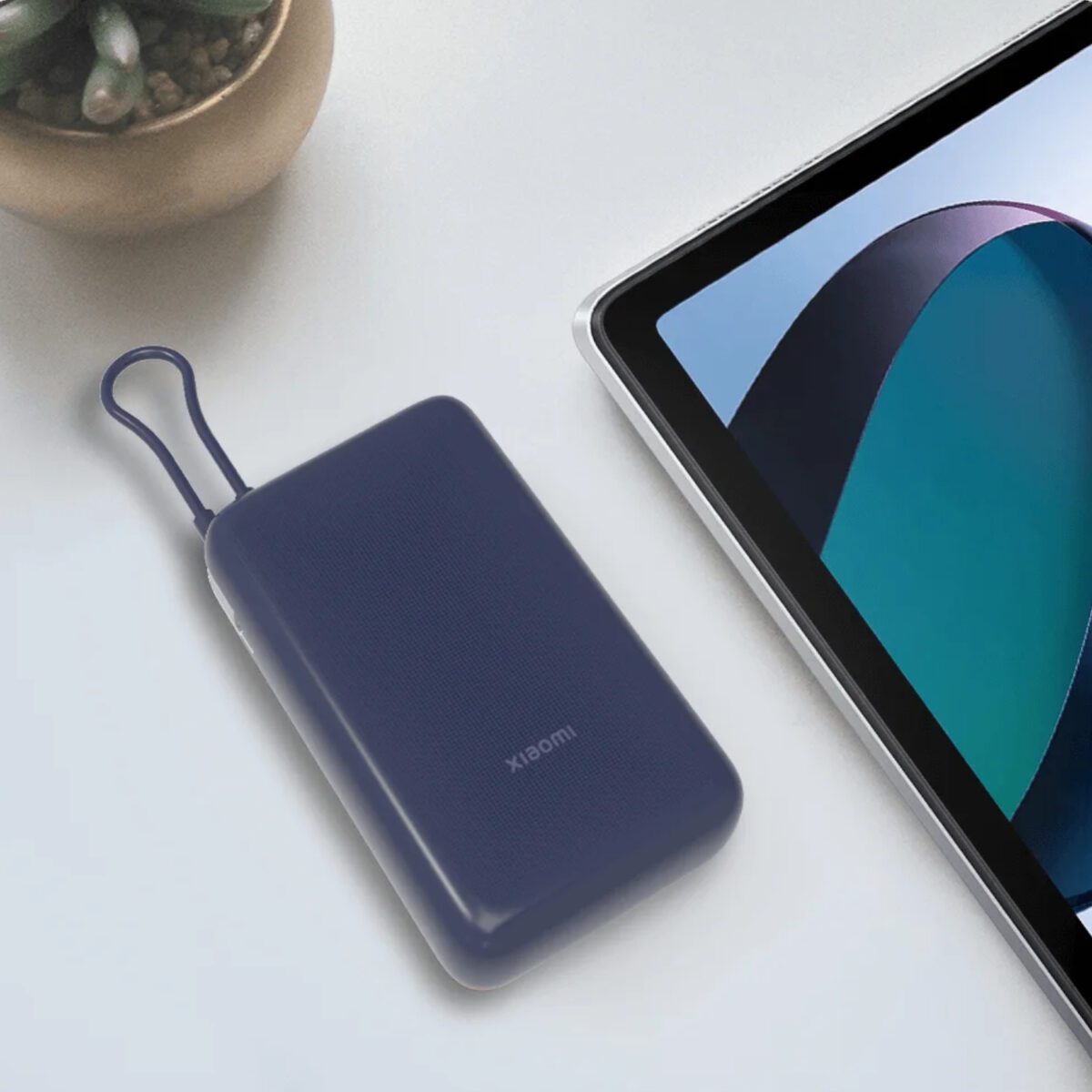 Mnm Box Deals | Xiaomi 33W Power Bank 20000Mah (Integrated Cable) – Blue Xiaomi 33W Power Bank 20000mAh (Integrated Cable) – Blue - Image 6