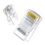 Mnm Box Deals | Ugreen Cat6 Rj45 Modular Plugs - Transparent With Gold Contacts (10 Pieces) MnM Box Deals | UGREEN Cat6 RJ45 Modular Plugs - Transparent with Gold Contacts (10 Pieces)