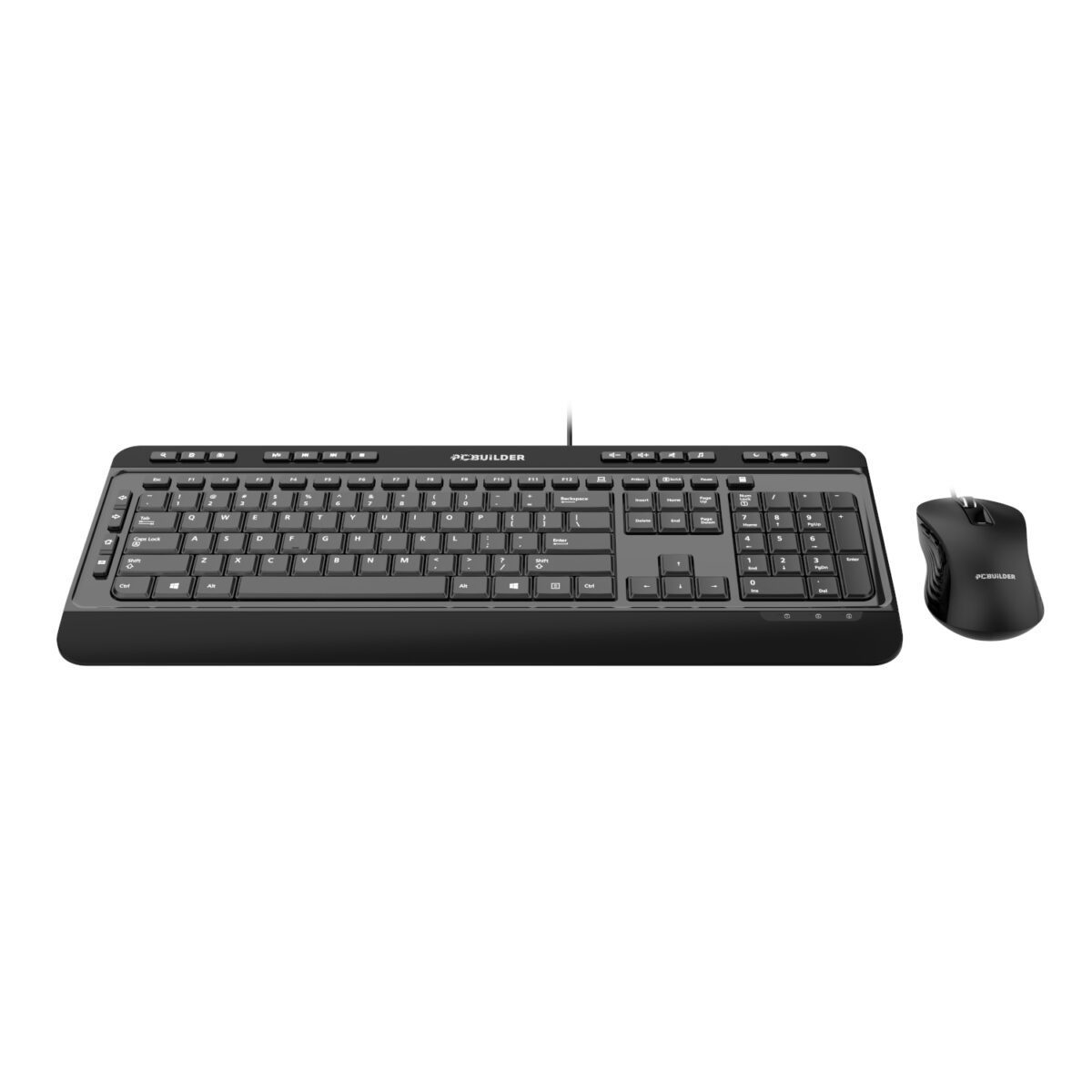 Mnm Box Deals | Pcbuilder Alpha Silent Wired Keyboard And Mouse Combo PCBuilder ALPHA Silent Wired Keyboard and Mouse Combo - Image 3