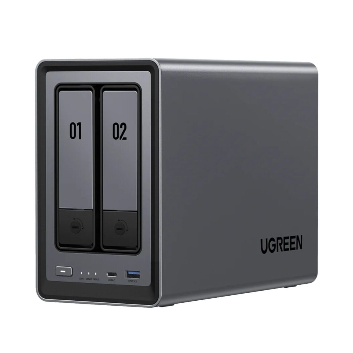 Mnm Box Deals | Ugreen Nasync Dxp2800 2 Bay Nas With Seagate Ironwolf Nas 16Tb Sata Hard Drive Bundle (2X 8Tb) UGreen NASync DXP2800 2 Bay NAS with Seagate Ironwolf NAS 16TB SATA Hard Drive Bundle (2x 8TB) - Image 2