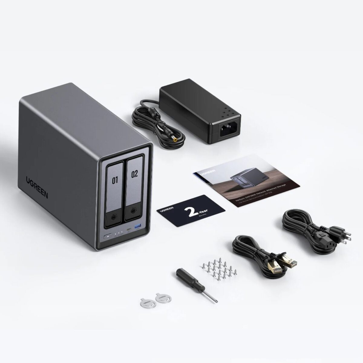 Mnm Box Deals | Ugreen Nasync Dxp2800 2 Bay Nas With Seagate Ironwolf Nas 16Tb Sata Hard Drive Bundle (2X 8Tb) UGreen NASync DXP2800 2 Bay NAS with Seagate Ironwolf NAS 16TB SATA Hard Drive Bundle (2x 8TB) - Image 5