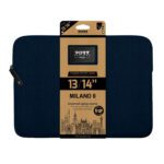MnM Box Deals | Port Designs Milano II Eco 13/14" Universal Laptop Sleeve - Navy Blue