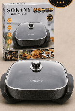 Mnm Box Deals | Square Sokany Electric Hot Pot Square Sokany Electric Hot Pot