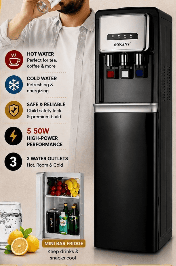 Sokany Water Dispenser with Mini Bar Fridge
