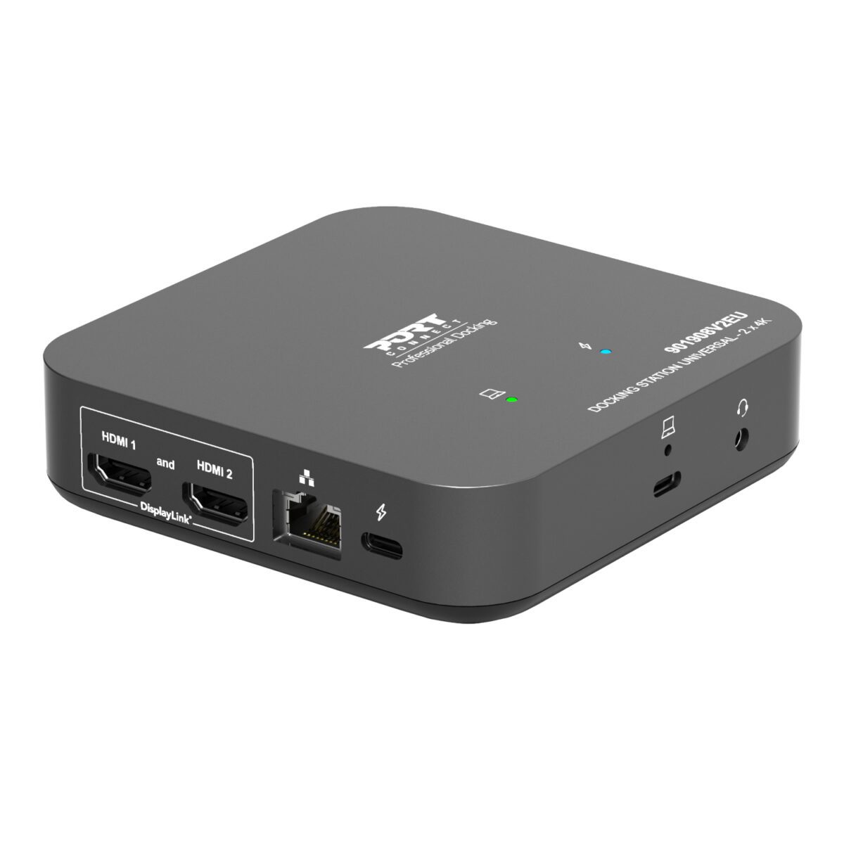 Port Connect Multi-port USB Type-C 2x4K Office Docking Station - Image 2