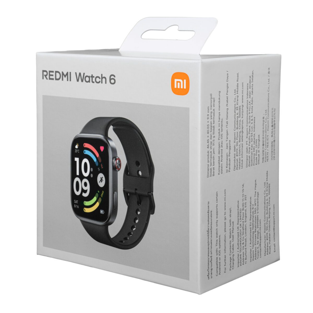 Mnm Box Deals | Xiaomi Redmi Watch 6 - Obsidian Black Xiaomi Redmi Watch 6 - Obsidian Black - Image 6