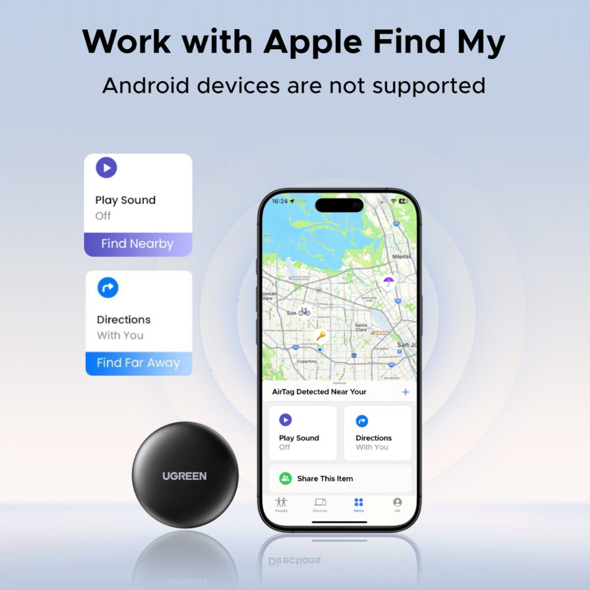 Mnm Box Deals | Ugreen Finetrack Mini Smart Finder For Apple Devices UGREEN FineTrack Mini Smart Finder for Apple Devices - Image 3