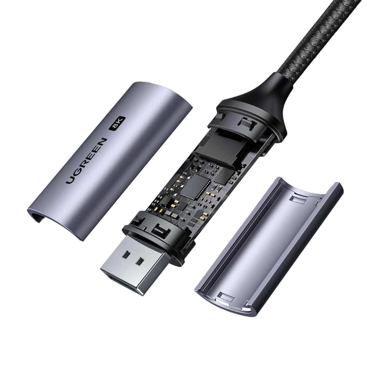 Mnm Box Deals | Ugreen Usb Type-C To Displayport 1.4 Cable 2M UGREEN USB Type-C to DisplayPort 1.4 Cable 2m - Image 2