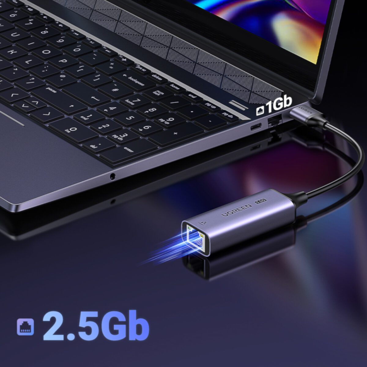 Mnm Box Deals | Ugreen Usb-A 3.2 Gen 1 To 2.5G Ethernet Adapter UGREEN USB-A 3.2 Gen 1 to 2.5G Ethernet Adapter - Image 3