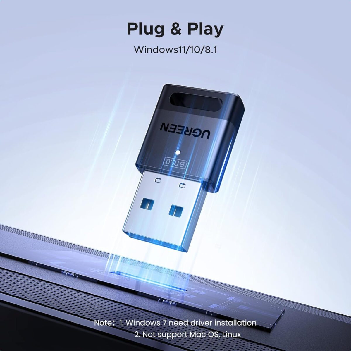 Mnm Box Deals | Ugreen Bluetooth 6.0 Usb Adapter UGREEN Bluetooth 6.0 USB Adapter - Image 2