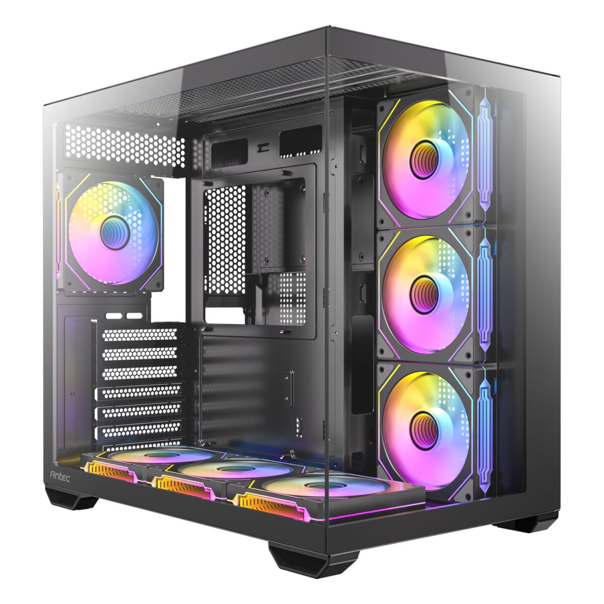 Mnm Box Deals | Antec Cx Mirror Argb Atx Mid-Tower Gaming Chassis - Black Antec CX MIRROR ARGB ATX Mid-Tower Gaming Chassis - Black