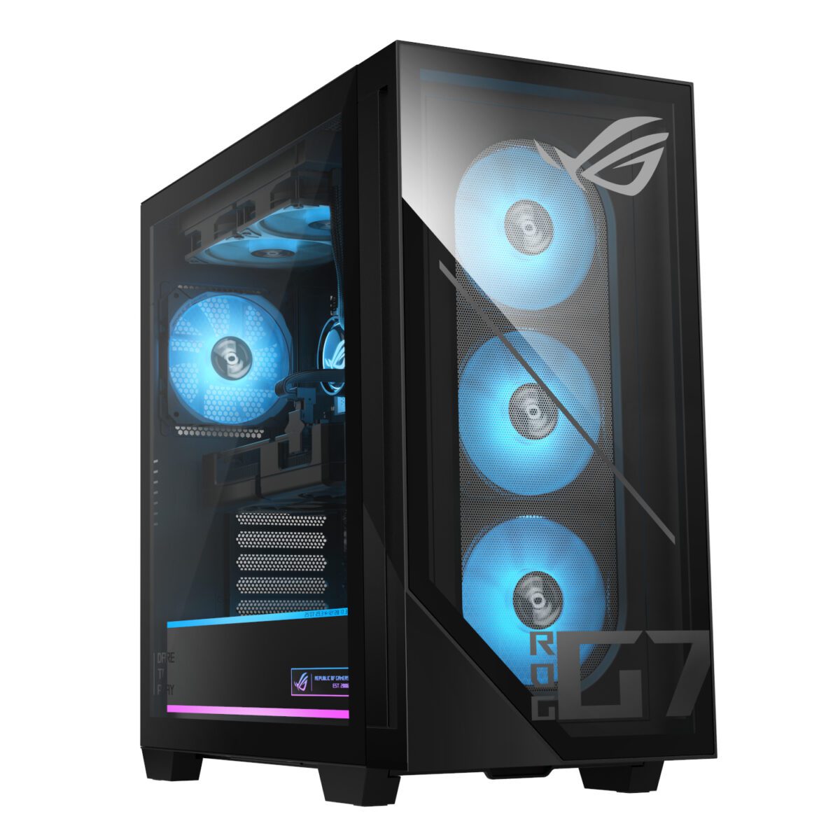 Mnm Box Deals | Asus Rog G700 Intel Ultra 5 255F Gaming Pc | 16Gb Ddr5 | 1Tb Ssd | Win 11 Home Asus ROG G700 Intel Ultra 5 255F Gaming PC | 16GB DDR5 | 1TB SSD | Win 11 Home - Image 2