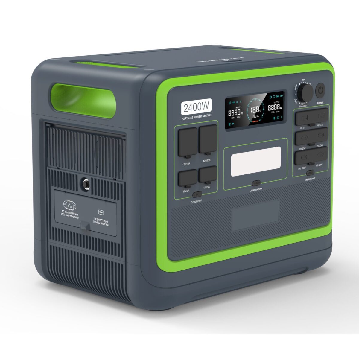 Mnm Box Deals | Gizzu Hero Pro 2048Wh/2400W Ups Power Station With App Gizzu Hero Pro 2048Wh/2400W UPS Power Station With App - Image 3