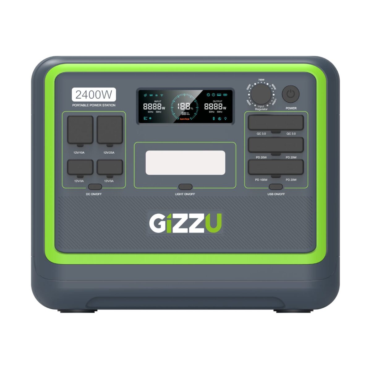 Mnm Box Deals | Gizzu Hero Pro 2048Wh/2400W Ups Power Station With App Gizzu Hero Pro 2048Wh/2400W UPS Power Station With App - Image 7