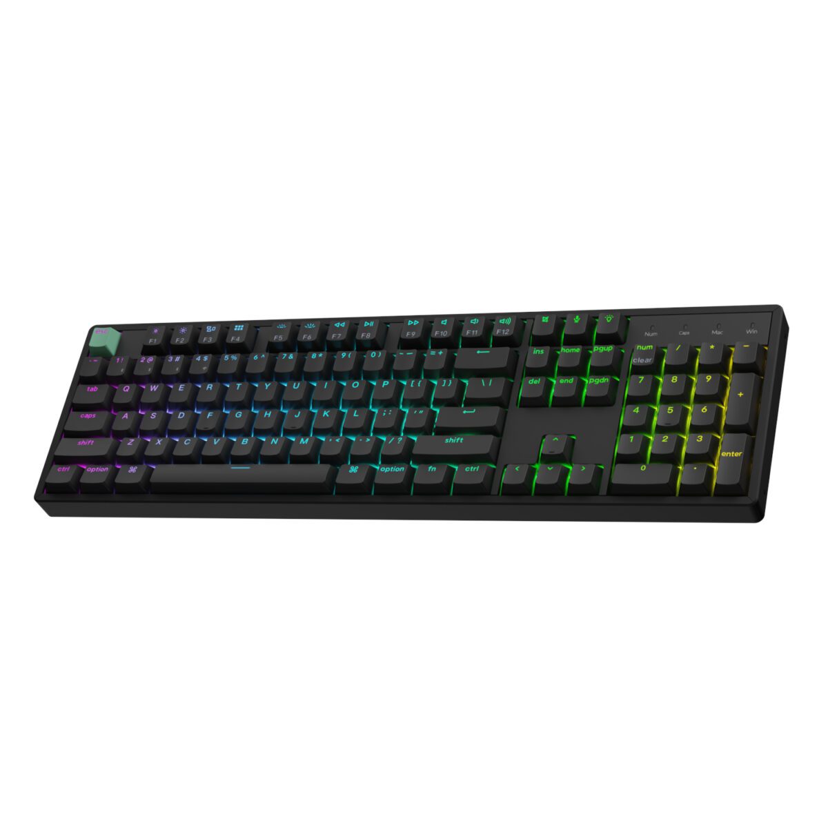 Mnm Box Deals | Keychron K10 He 100% Hot-Swap Gateron Dbl-Rail Nebula Switch Rgb Wireless Keyboard - Black Keychron K10 HE 100% Hot-Swap Gateron Dbl-Rail Nebula Switch RGB Wireless Keyboard - Black - Image 4
