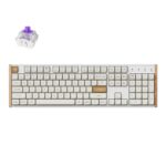 Mnm Box Deals | Keychron K10 He Special Edition Full-Size Hot-Swap Gateron Dbl-Rail Nebula Switch Rgb Wireless Keyboard - White (Wood + Al) MnM Box Deals | Keychron K10 HE Special Edition Full-size Hot-Swap Gateron Dbl-Rail Nebula Switch RGB Wireless Keyboard - White (Wood + Al)
