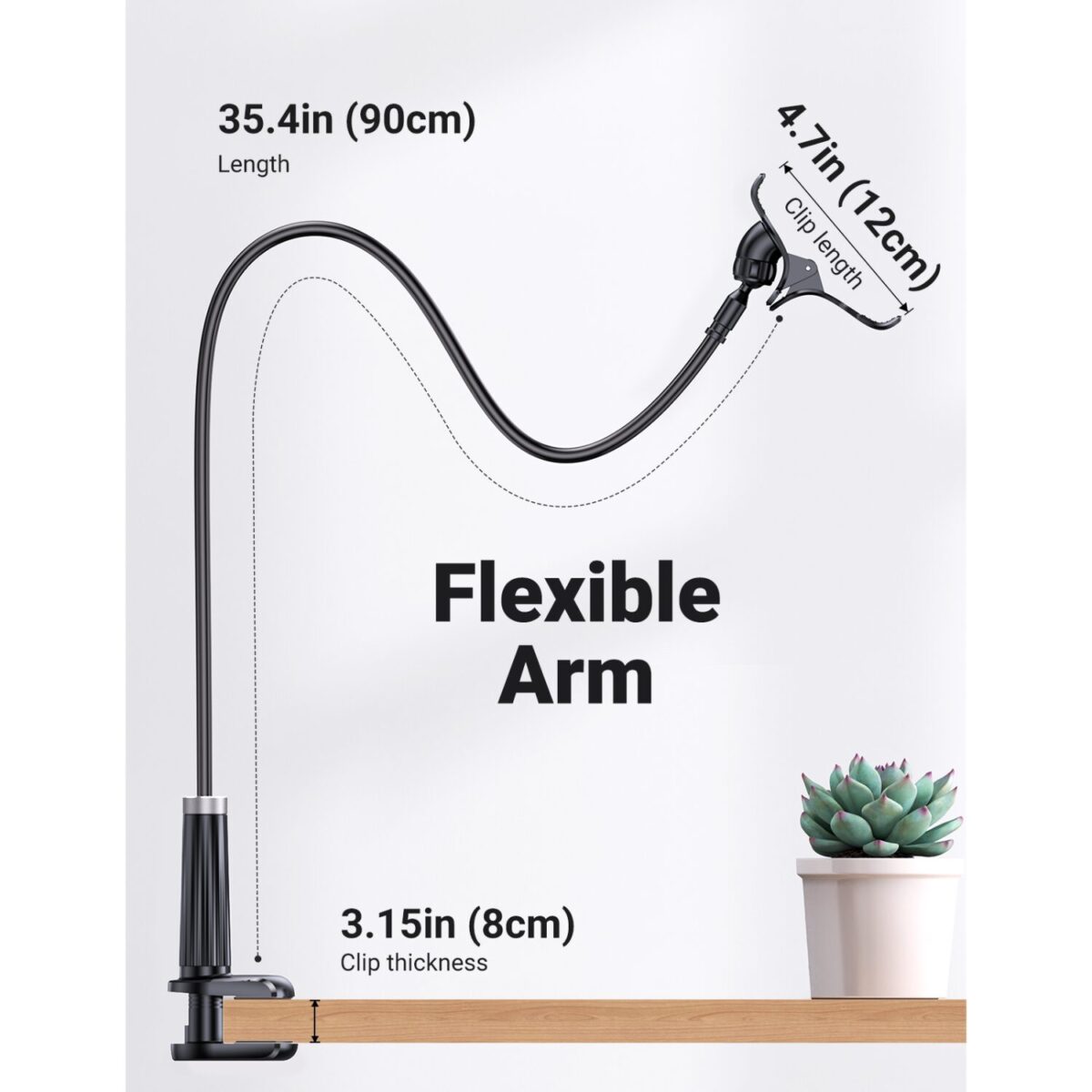 Mnm Box Deals | Ugreen Multifunction Gooseneck Phone Stand UGREEN Multifunction Gooseneck Phone Stand - Image 2
